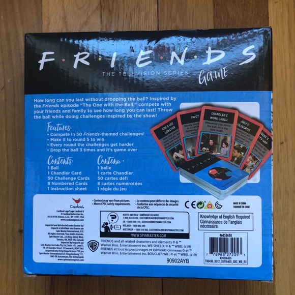 FRIENDS “The One With The Ball” Game - Picture 3 of 4
